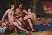 Lot and his daughters. Hendrick Goltzius